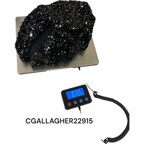 Zara Women Mini Dress XS Black Sequin Halter Party Cocktail 9808/574 NWOT - Picture 11 of 11